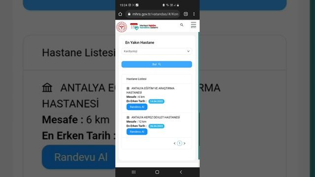 Как в Турции самостоятельно записаться на приём к врачу через ОНЛАЙН систему смотреть онлайн