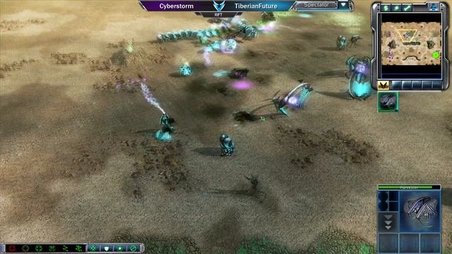 C&C3: Kane's Wrath 1v1 - Cyberstorm (T59) vs. TiberianFuture (S) смотреть онлайн