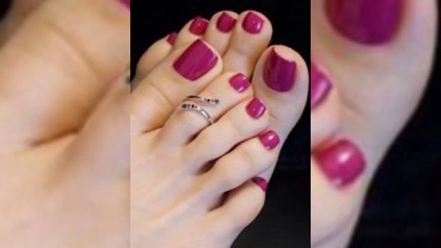 Beautiful and gorgeous woman's feet toes colour ideas for ladies of 2022 смотреть онлайн