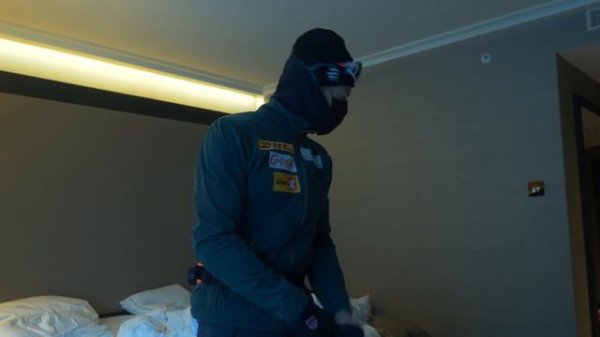 Davos with my girlfriend