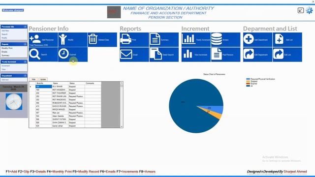 C# Project Pension Management System смотреть онлайн