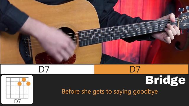 The Beatles "TICKET TO RIDE" Guitar Lesson смотреть онлайн