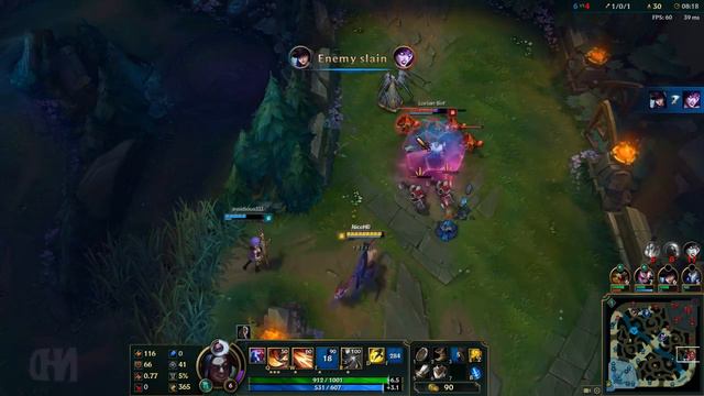 League of Legends 5v5 Kayn #1 (NEW CHAMP) The Shadow Reaper (first try vs bots) смотреть онлайн