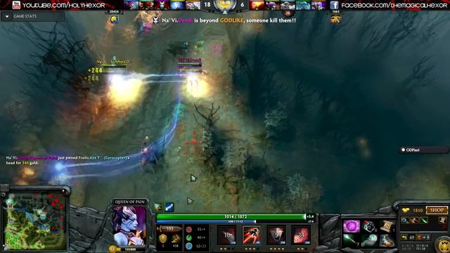 Na'Vi.Dendi 14min BEYOND GODLIKE vs. Fnatic Dota 2 TI5 смотреть онлайн