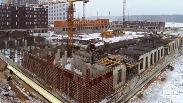 Измайловский лес | Ход строительства. Март | ПИК смотреть онлайн