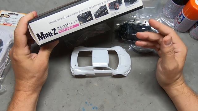 Painting & Assembling Kyosho Mini-Z White Bodies for Racing - Pt. 1 смотреть онлайн