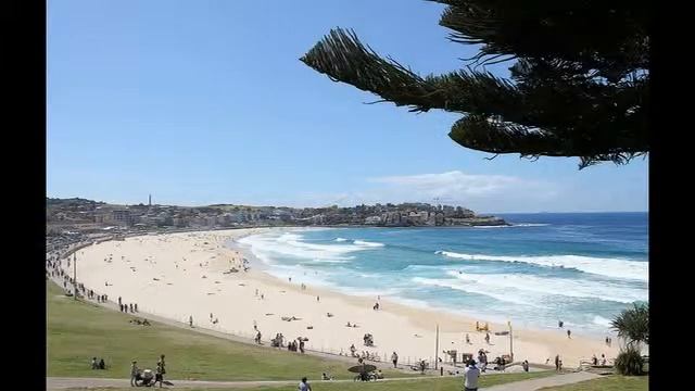 Bondi Beach-New South Wales in Australia-most beach in Australia-most beautifull beach in Australia смотреть онлайн