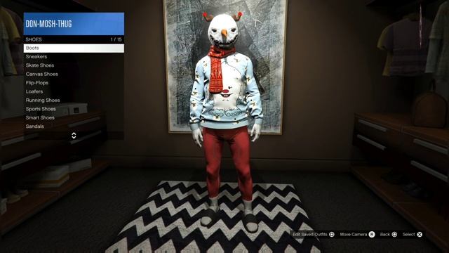 GTA Online FREE Festive Clothes Limited Items Outfits Festive Update 2022 смотреть онлайн