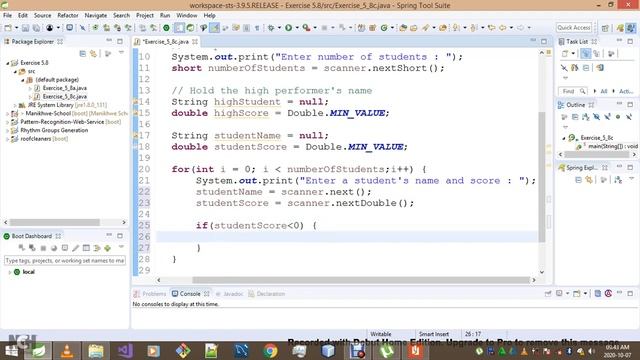 Introduction To Java Programming Exercise 5 8c смотреть онлайн
