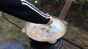 Узбекский суп- шурпа с говядиной в казане. Рецепт шурпы в казане