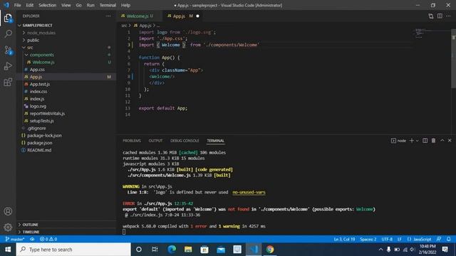 export 'default' imported as was not found in components possible exports default error fixed reac смотреть онлайн