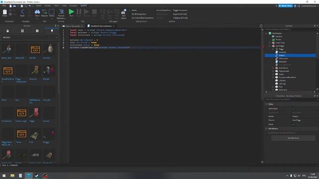 How To Make a Piggy bot in roblox studio смотреть онлайн
