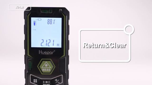 How to use Huepar rangefinder LM50A/LM100A/LM120A смотреть онлайн