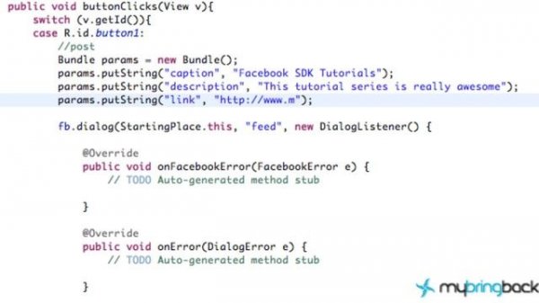 Facebook SDK for Android 10 - Swagger Posts with Facebook SDK