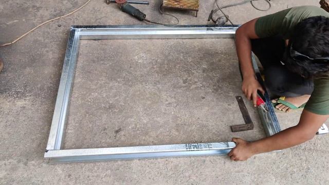 How To Make For Metal Window Frame design (WELDING WORK) смотреть онлайн