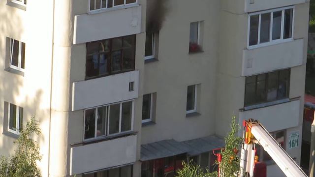 Пожар в Минске 26.07.2018 \ Видео - 3 смотреть онлайн