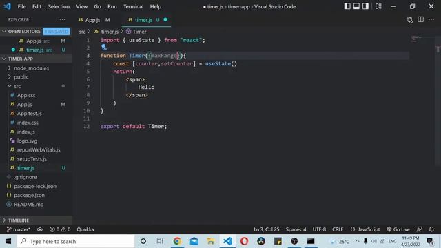 Create a Simple Counter in React | Timer | React.js смотреть онлайн