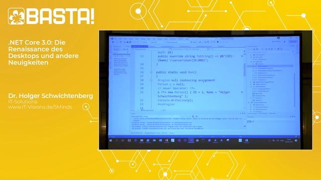 .NET Core 3.0: die Renaissance des Desktops | Dr. Holger Schwichtenberg смотреть онлайн