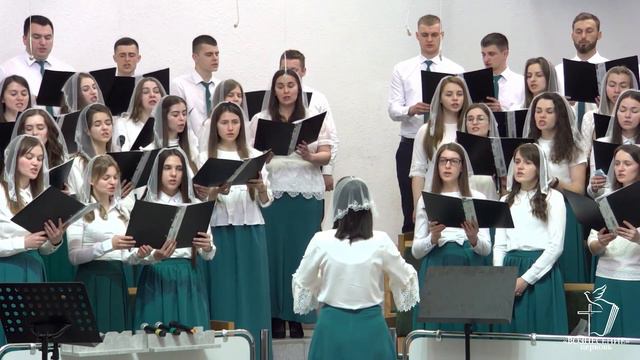 Кровь святая течет с креста/Пятый хор Вознесение Пинск смотреть онлайн