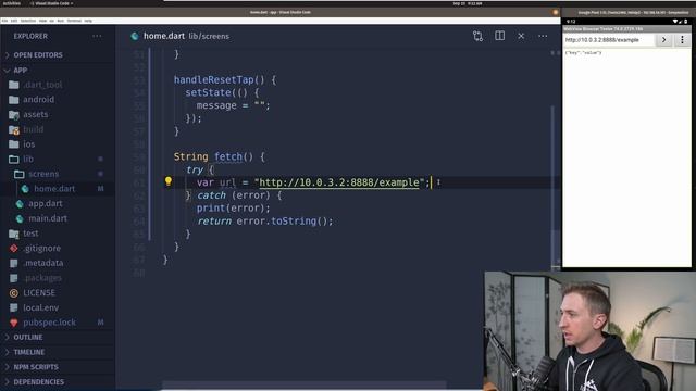 Full Stack Flutter: Web Service Integration and Environment Variables [hands-on] смотреть онлайн