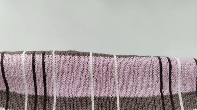 Краткий МАСТЕР-КЛАСС: вязаный ЖИЛЕТ в клетку