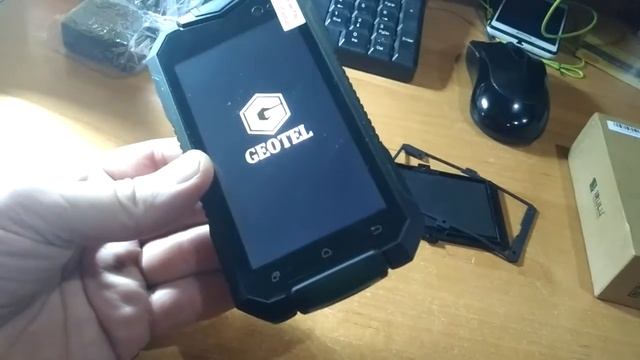 Обзор пылегрязезащитного смартфона - Geotel A1 смотреть онлайн