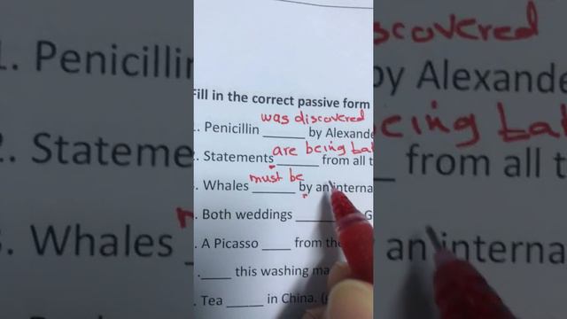 Worksheet No.9 The passive voice exercise 2 смотреть онлайн
