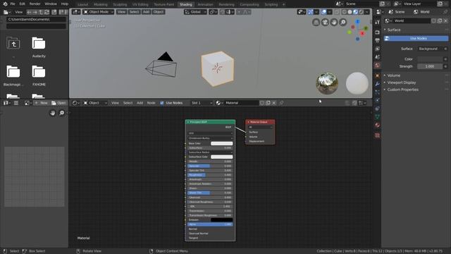 Blender Shader Nodes Training 1.3 - Materials Explained смотреть онлайн