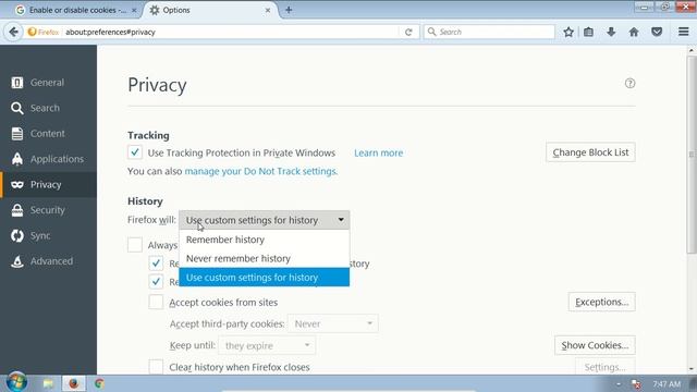 How to enable cookies in Mozilla Firefox смотреть онлайн