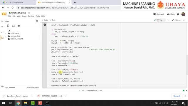 24. [Eng sub] Face Recognition dengan Google Colab (anyone can make it in a few minutes) смотреть онлайн