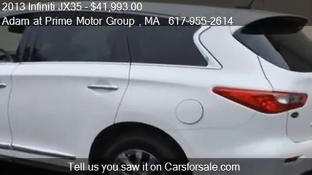 2013 Infiniti JX35 With Navigation for sale in Hanover , MA смотреть онлайн