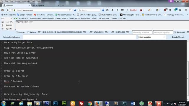 Mod Security Error Bypass Using Waf Based SQL смотреть онлайн