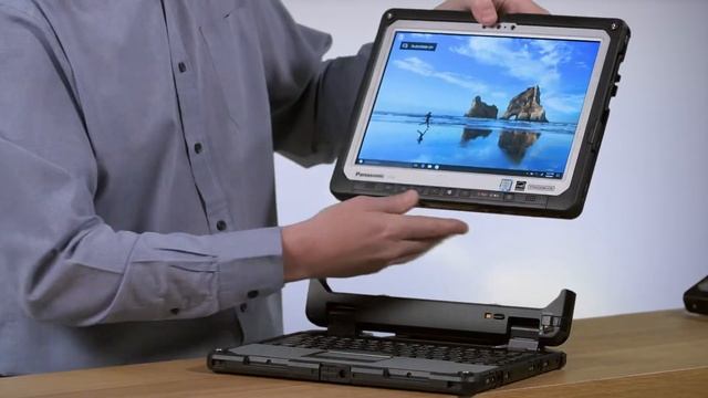 The concept of Toughbook CF-33 2-in-1 detachable notebook explained by Jon Tucker смотреть онлайн