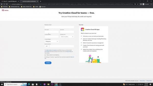 how to get free trial in adobe creative clouds for 14 days without using a credit card 2023