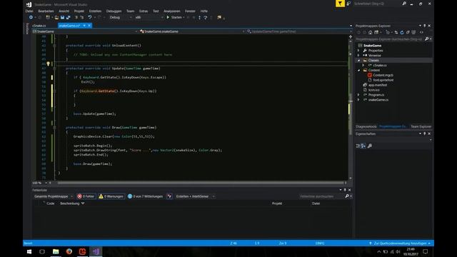 Speedcoding Snake Game | Monogame | C# смотреть онлайн