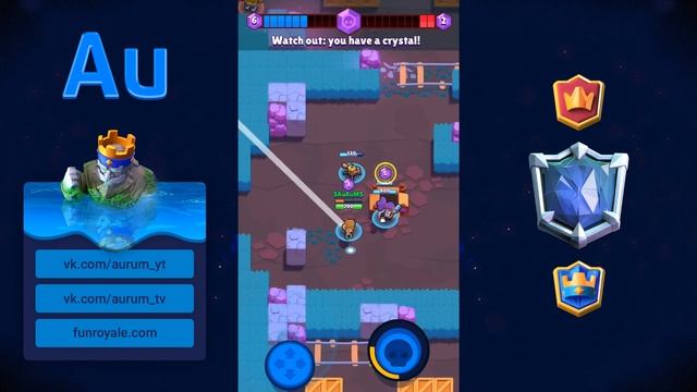 ГЕЙМПЛЕЙ BRAWL STARS. ПЕРВОЕ ЗНАКОМСТВО С ИГРОЙ. КОНКУРС смотреть онлайн