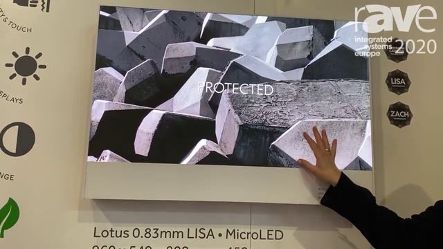 ISE 2020: SiliconCore Shows Lotus 0.83 LISA Microled Display смотреть онлайн