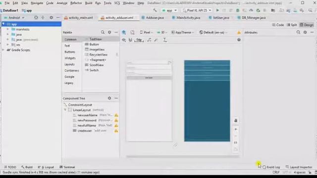 Task 1.2.Hello World! Program in Android Studio. смотреть онлайн