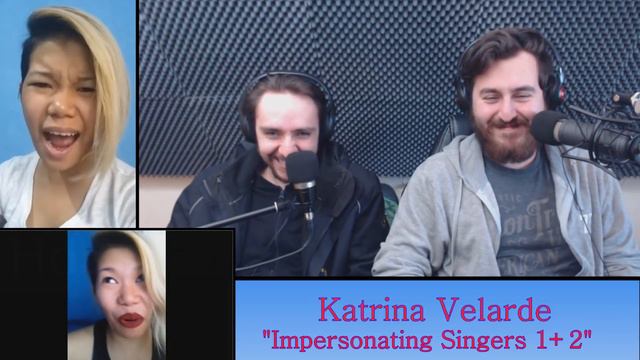 Singers Reaction/Review to "Katrina Velarde - Impersonating Singers 1+2" смотреть онлайн
