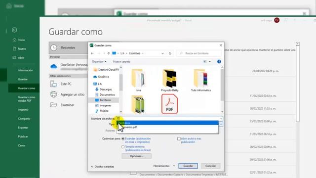 Macro para Guardar en PDF смотреть онлайн