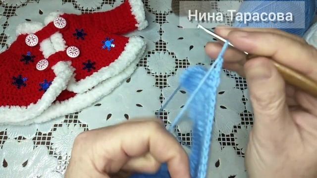 Как связать курточку для коровки. смотреть онлайн