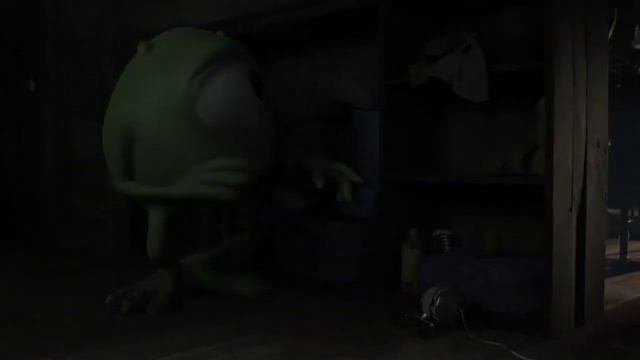 Mike and Sulley scaring police officers ending scene (Monsters University 2013) смотреть онлайн