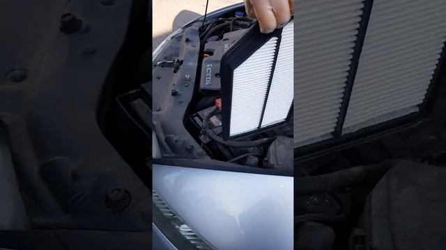 How to change air filter on Honda civic 2.2 2007..Easy and Simple смотреть онлайн