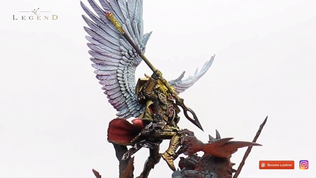 SANGUINIUS - Primarch of the Blood Angels HORUS HERESY Commission. смотреть онлайн