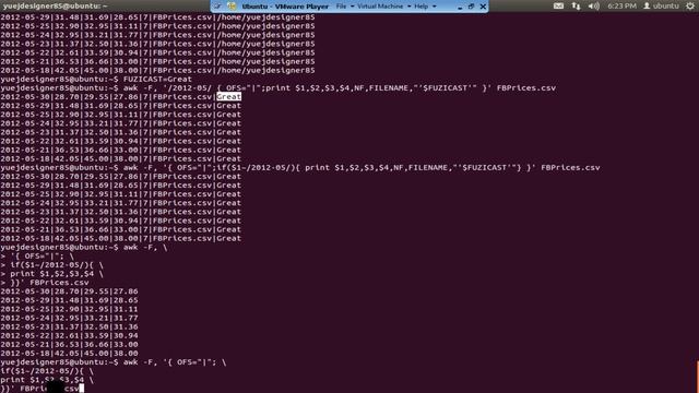 UNIX-1.5 Awk, Cut, Last, Wc Commands Video Tutorial смотреть онлайн