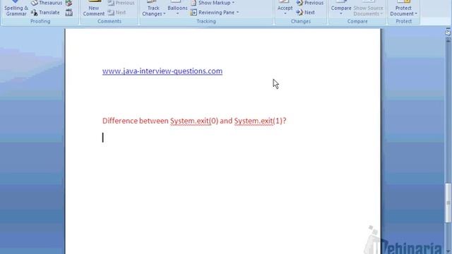 Difference between exit(0) and exit(1) in java? смотреть онлайн