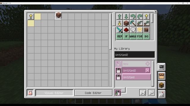 Программирование в майнкрафт. Урок 1 смотреть онлайн