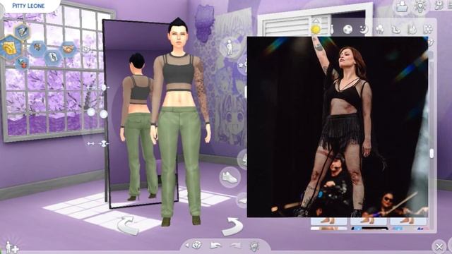 PITTY LEONE ? | BRAZILIAN SINGER | CREATE A SIM | THE SIMS 4 смотреть онлайн