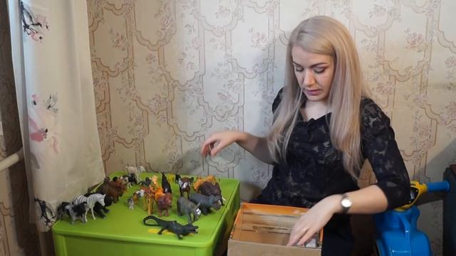 Обзор игрушек диких и домашних животных. Что подарить ребенку любого возраста? | Анюта Журило смотреть онлайн