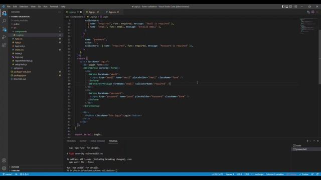Validate Forms in React JS with Functional Components (Part 1) смотреть онлайн